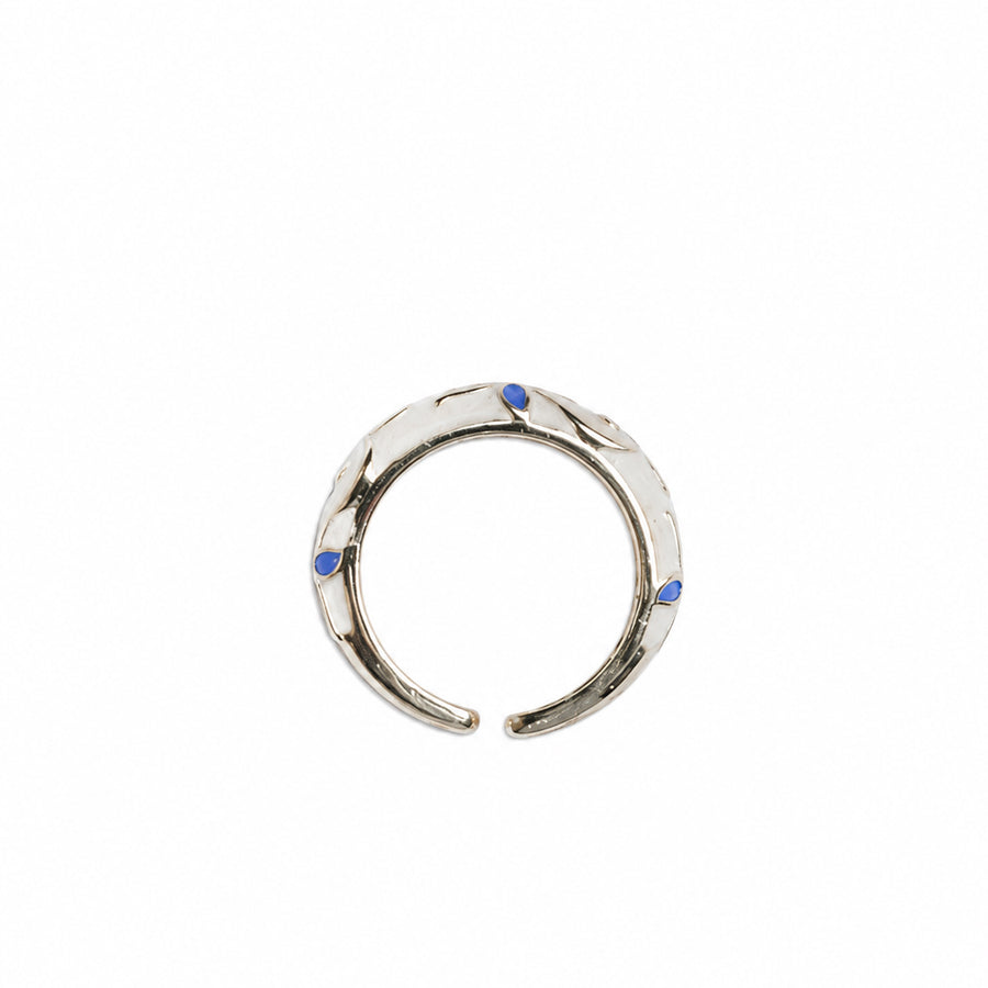 Floral Ivory ring