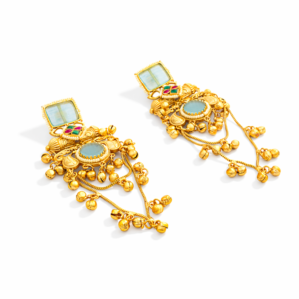 Jahanara Kashmiri Jhumar Earringss