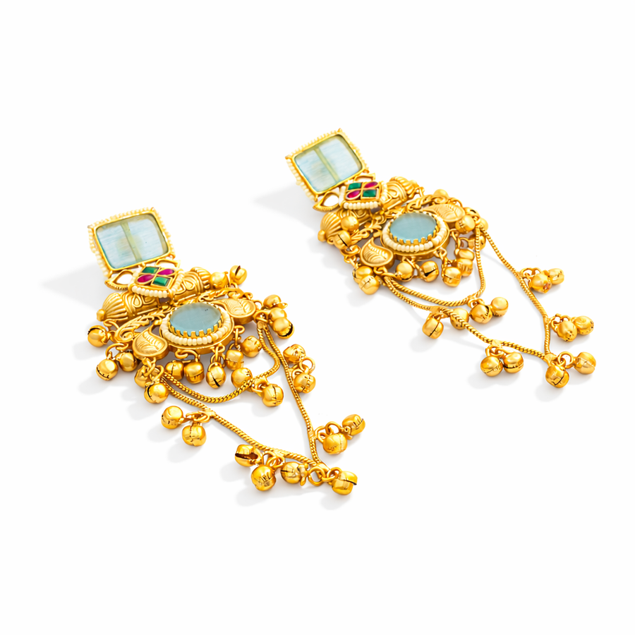 Jahanara Kashmiri Jhumar Earringss