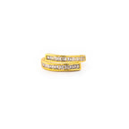 Elara Oval Crystal Statement Ring