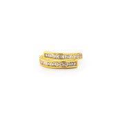Elara Oval Crystal Statement Ring