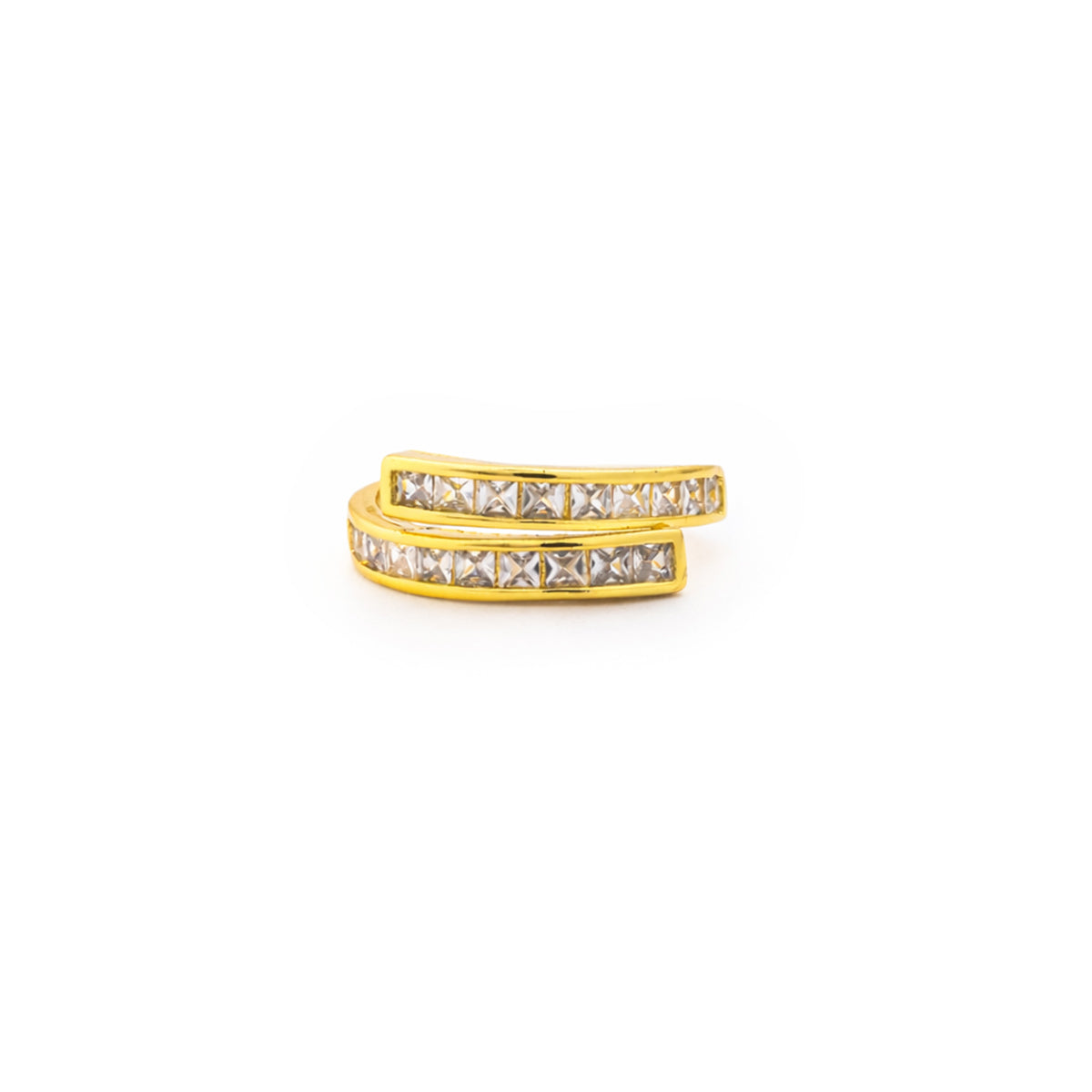 Elara Oval Crystal Statement Ring