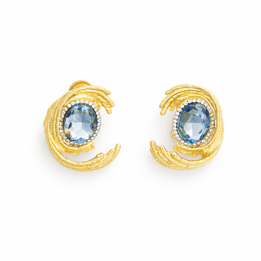 Ocean Crystal Luxe Studs