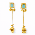 Neelam Aura Long Jhumka Earrings