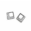 Geometric crystal studs