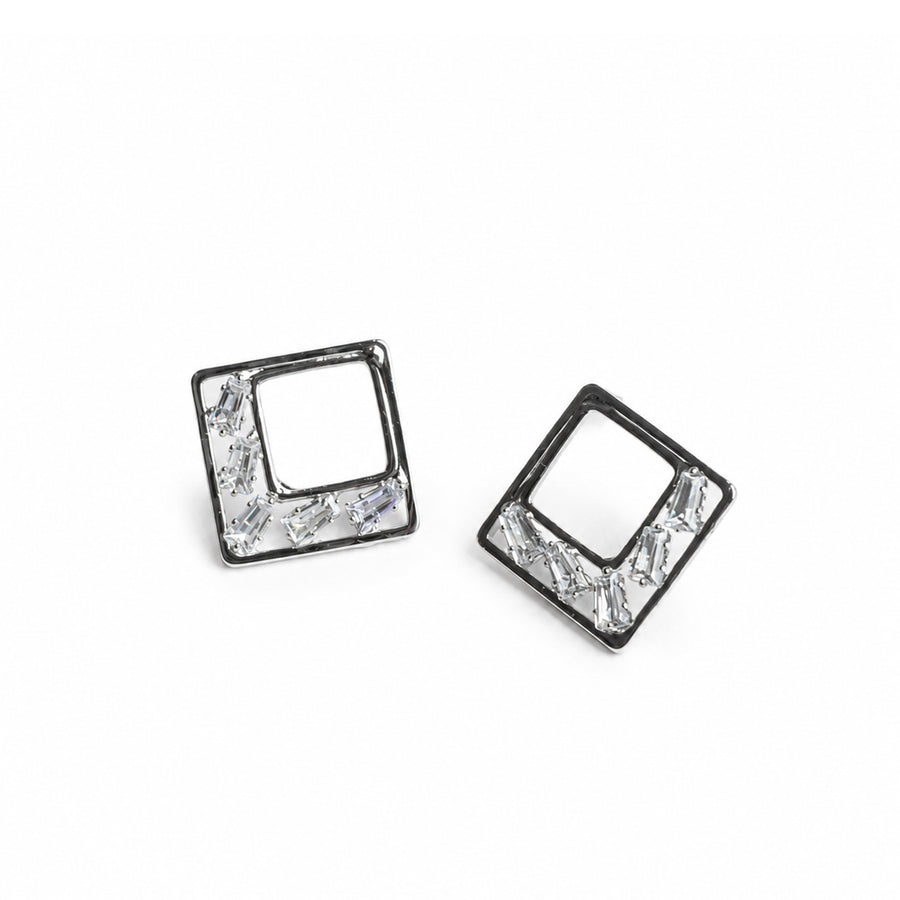 Geometric crystal studs