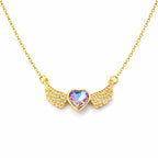 Angel Wings Heart Chain with pendant