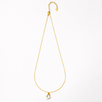 Soft Pearl Heart Pendant with Chain with pendant