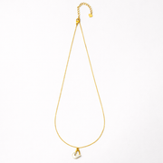 Soft Pearl Heart Pendant with Chain with pendant