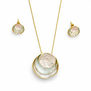 Opal Sheen Pendant Set