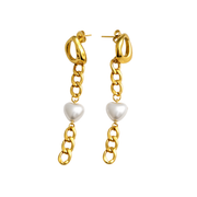 Royal Aqua Jhumka Drop Earrings