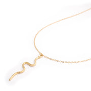 snake chain with pendant