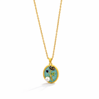 Soft Glow Crystal Chain with pendant
