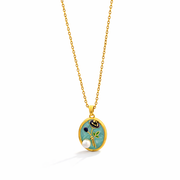 Soft Glow Crystal Chain with pendant