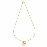 Rosaline Bow Pendant with Chain with pendant