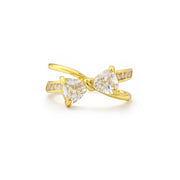 Royal Knot Crystal Adjustable Ring