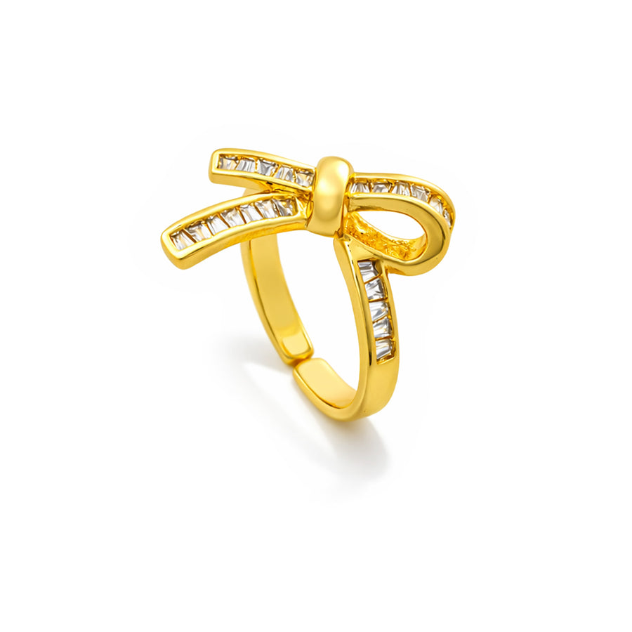 Royal Ribbon Luxe Adjustable Ring