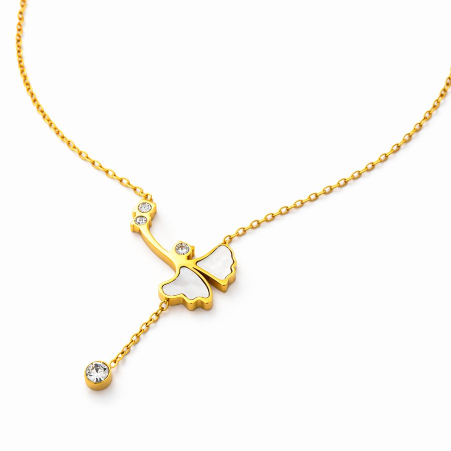 Butterfly Wing Grace Pandant with Chain with pendant