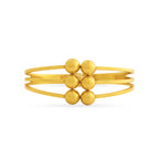 Golden Orbit Ball Bangle