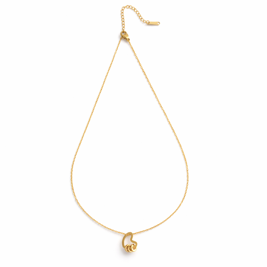 Sculpted Knot Elegance Pendant
