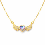 Angel Wings Heart Chain with pendant
