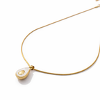 Minimal avocado-shaped pendant