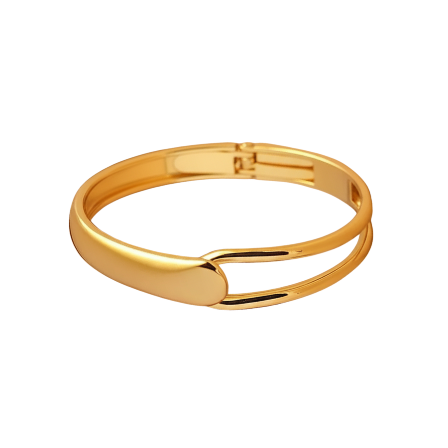 Interlinked Statement Bangle