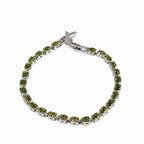 Sage Green Tennis Bracelet