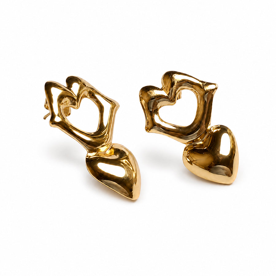 Kiss Of Love Studs