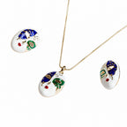 Masked Mira Pendant (Black)