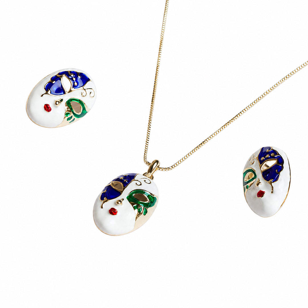 Masked Mira Pendant (Black)