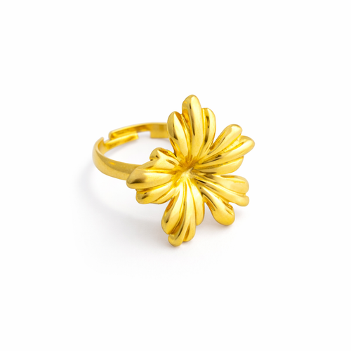 Golden Bloom Ring