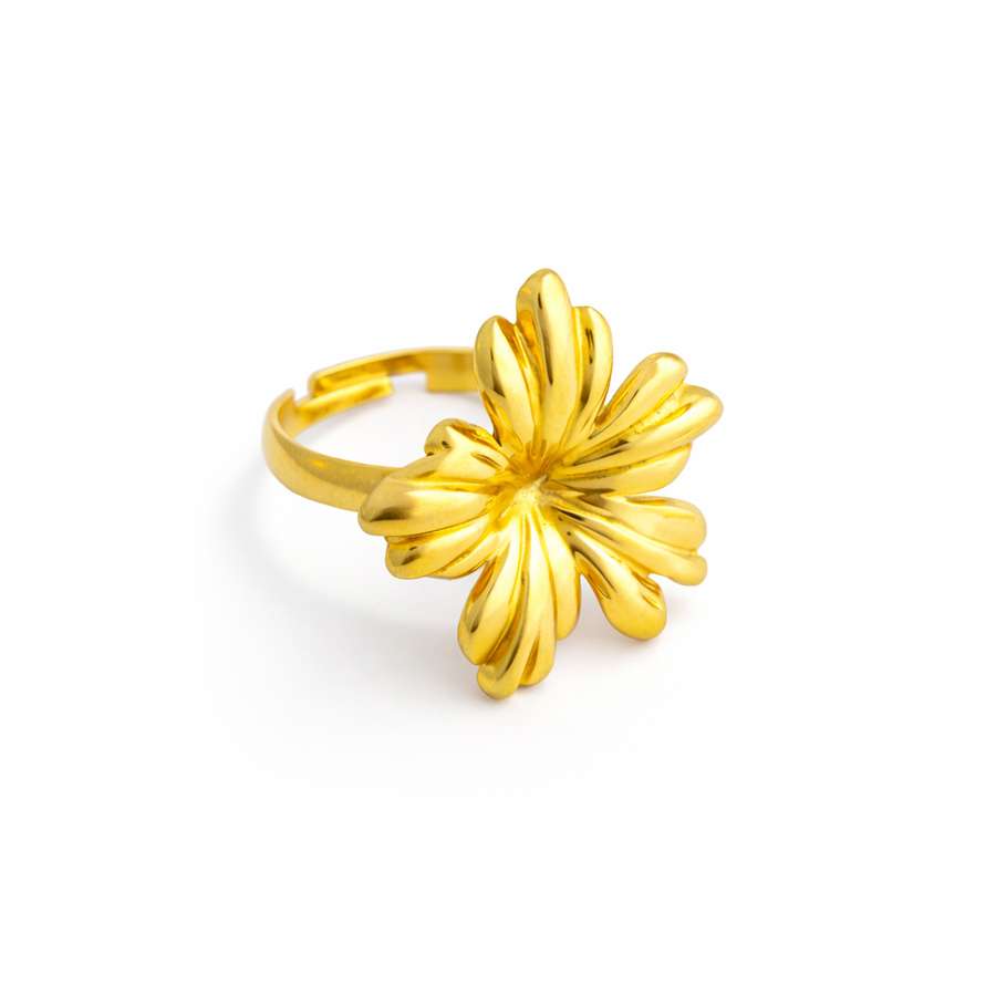 Golden Bloom Ring