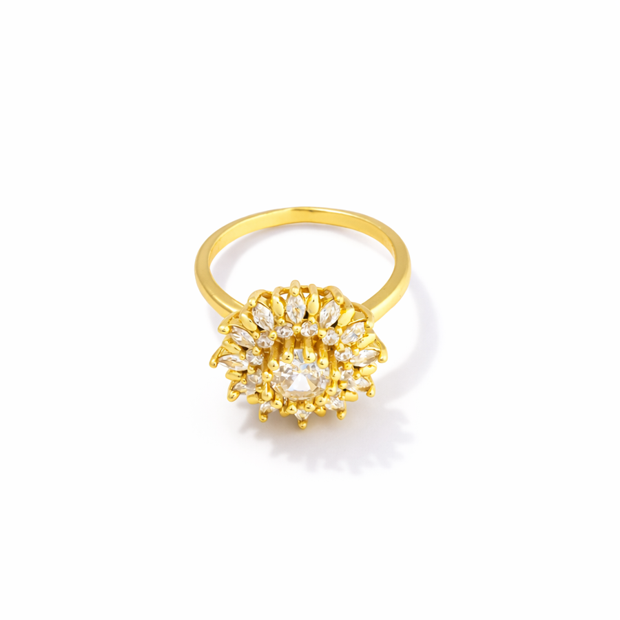 Imperial Bloom Adjustable Ring