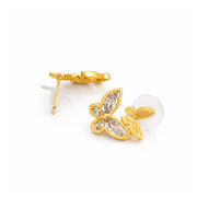 Golden Butterfly Glow Earrings