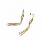 Twisted Tassel Earrings
