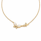 Minimal Wing Charm Chain with pendant