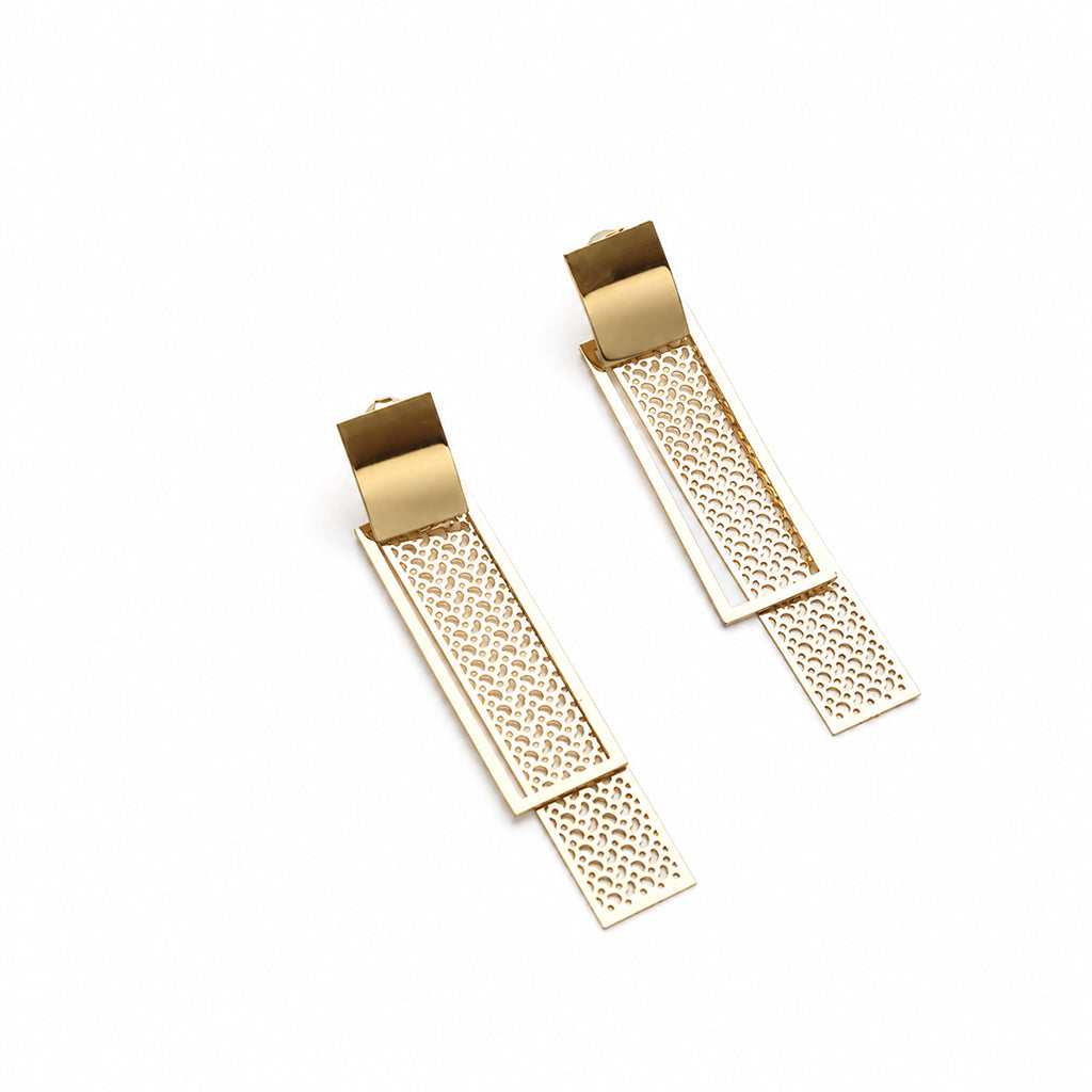 Chic Open Frame Earrings