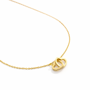 Eternal Heart Hollow Pendant Necklaces