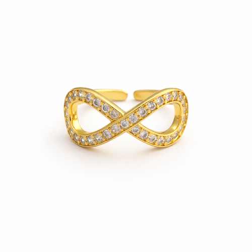 Infinity Spark Adjustable Ring