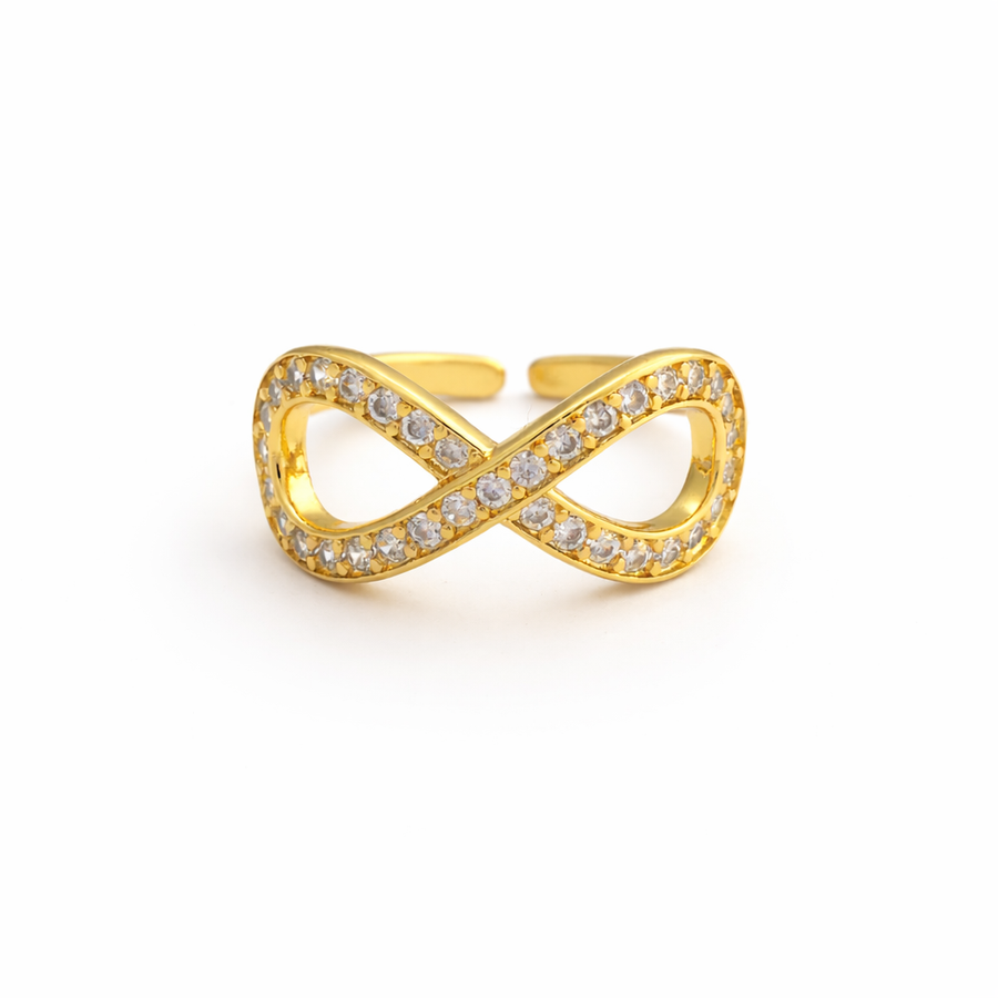 Infinity Spark Adjustable Ring