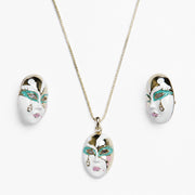 Masked Mira Pendant (Blue)