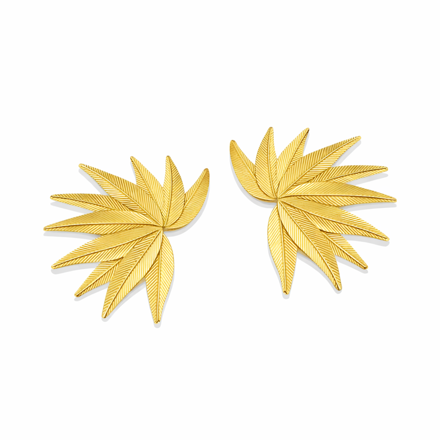 Golden Radiance Earrings