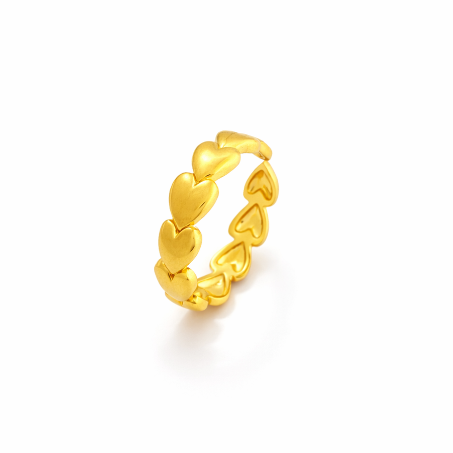 Astral Charm heart shape ring