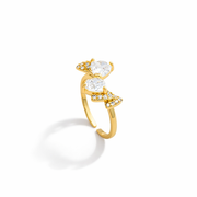 Aurora Bow Adjustable Ring
