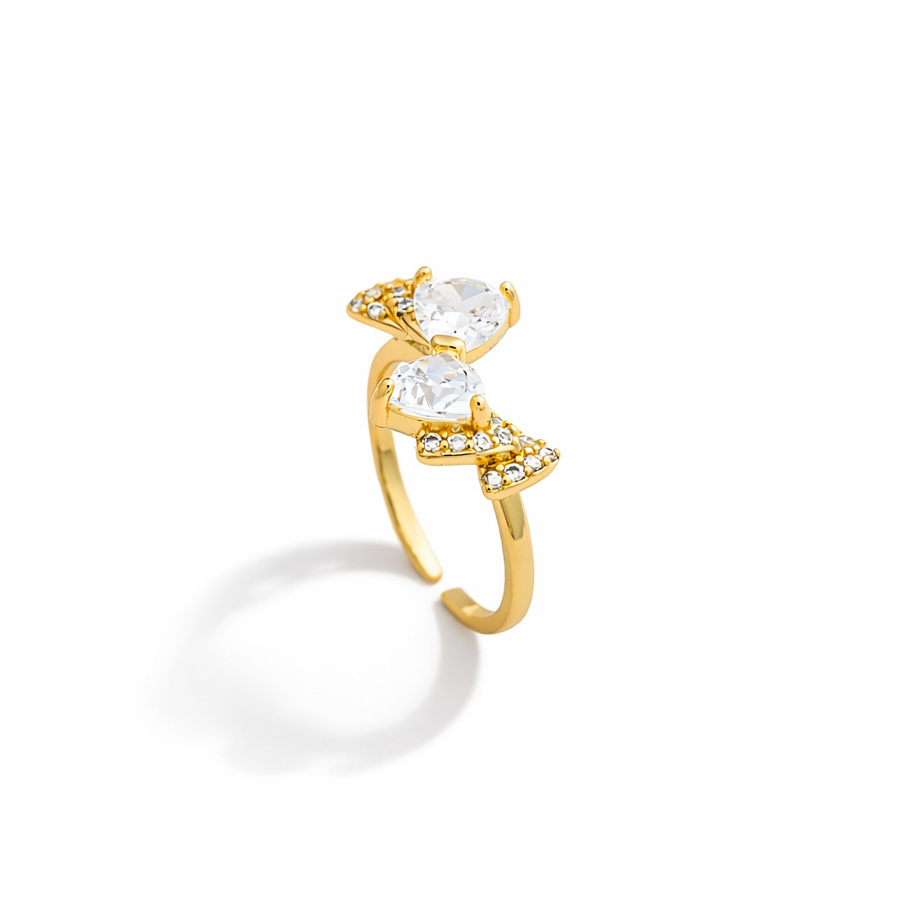 Aurora Bow Adjustable Ring