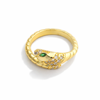 Serpent Luxe Adjustable Ring