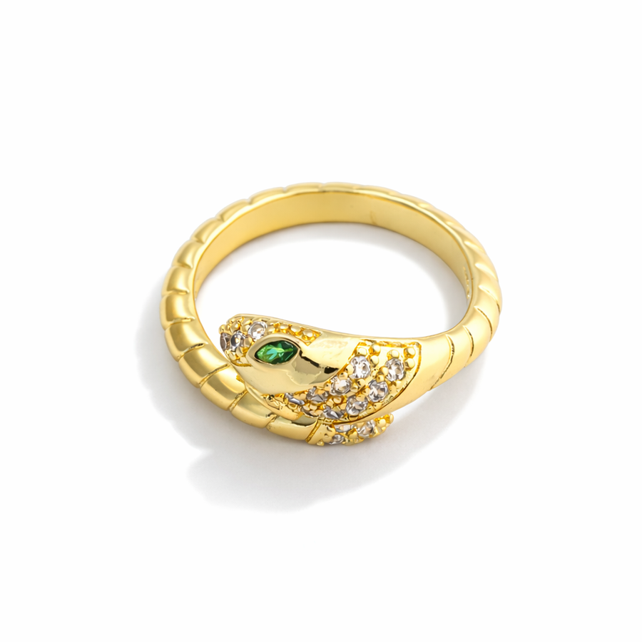 Serpent Luxe Adjustable Ring