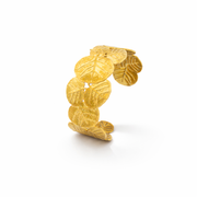 Forest Leaf Cuff Bangle