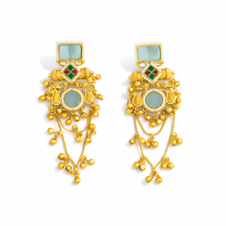 Jahanara Kashmiri Jhumar Earringss
